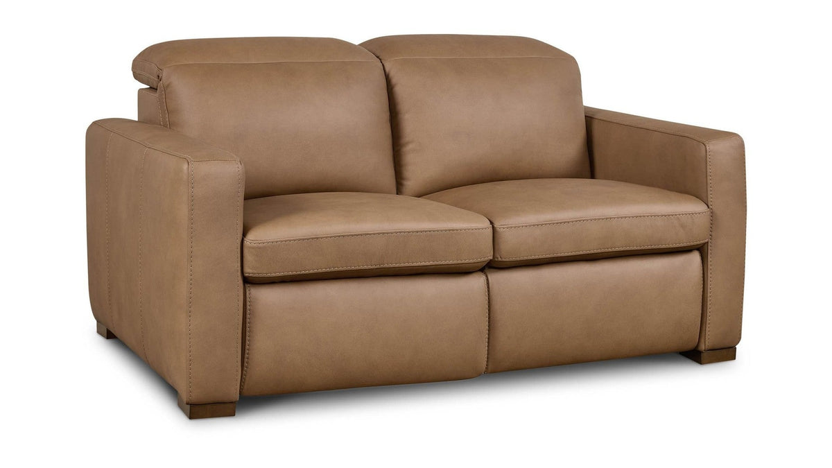 Caswell Leather Power Reclining Loveseat