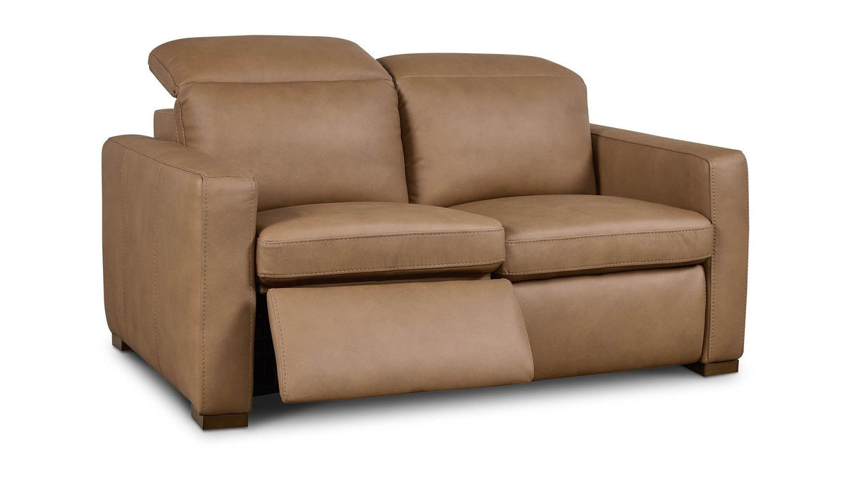 Caswell Leather Power Reclining Loveseat