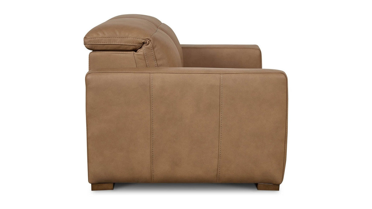 Caswell Leather Power Reclining Loveseat