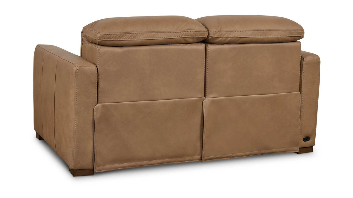 Caswell Leather Power Reclining Loveseat