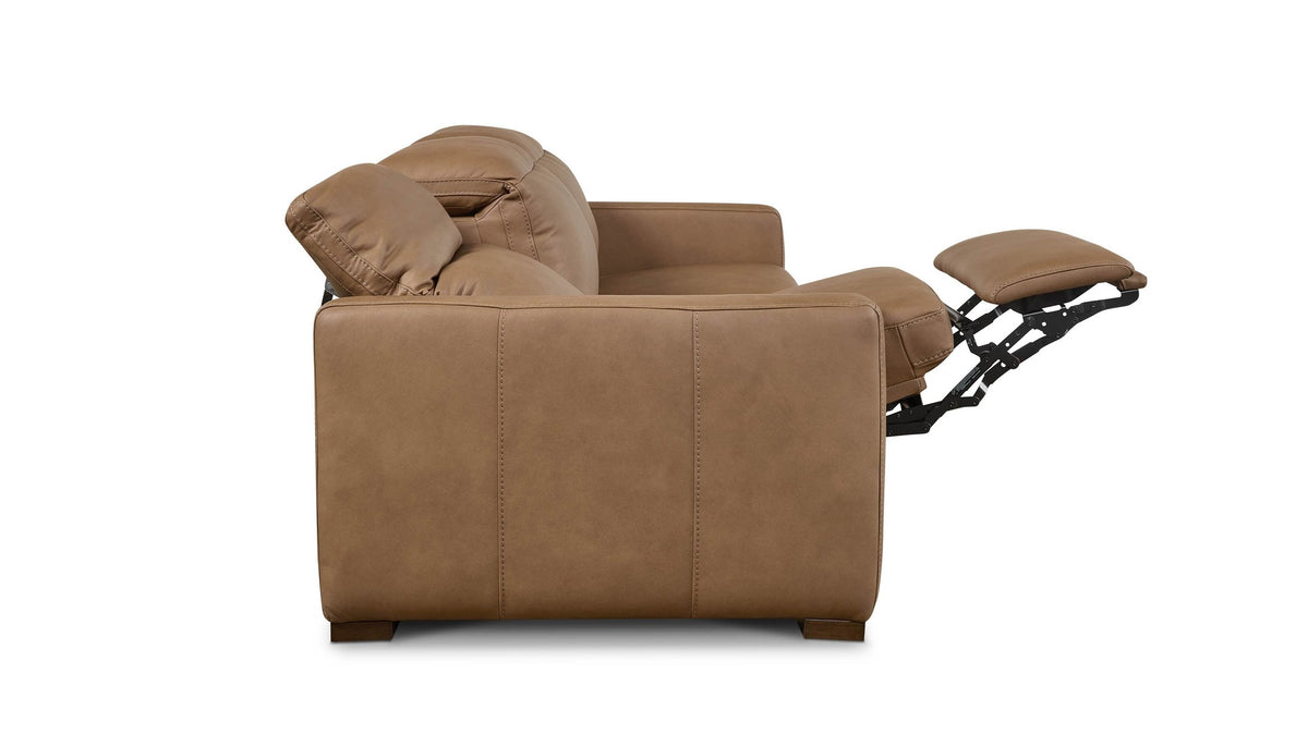 Caswell Leather Power Reclining Sofa