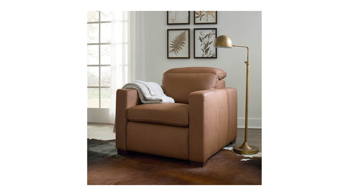 Caswell Leather Zero Gravity Power Wall Recliner