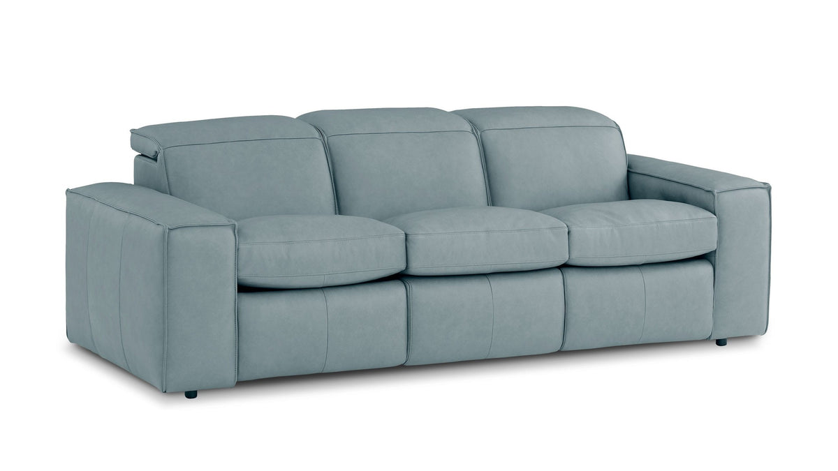 Wesley Leather Power Reclining Sofa