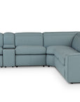 Wesley Leather Power Reclining Sectional