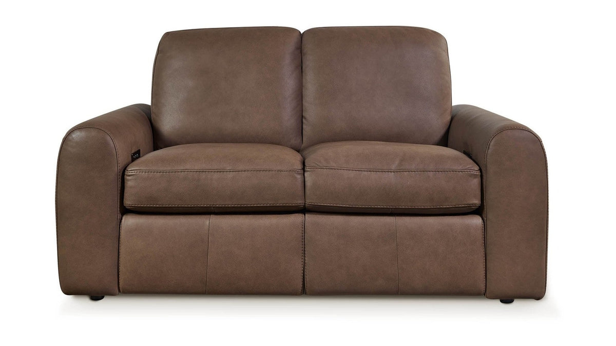 Sonny Leather Power Reclining Loveseat