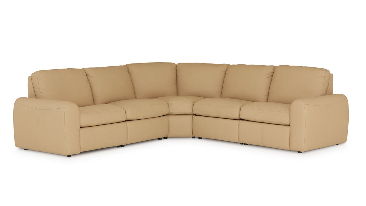 Sonny Leather Power Reclining Sectional