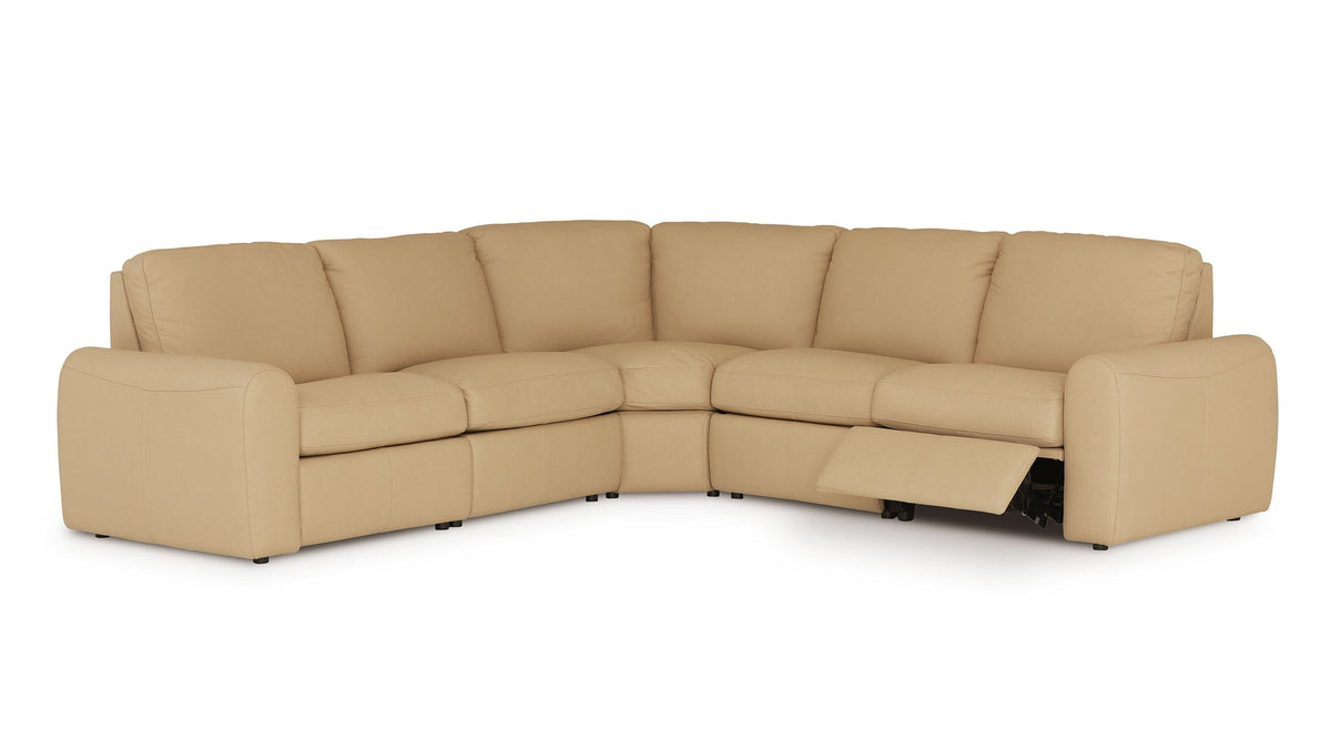Sonny Leather Power Reclining Sectional