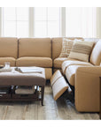 Sonny Leather Power Reclining Sectional
