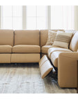 Sonny Leather Power Reclining Sectional
