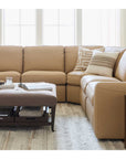 Sonny Leather Power Reclining Sectional