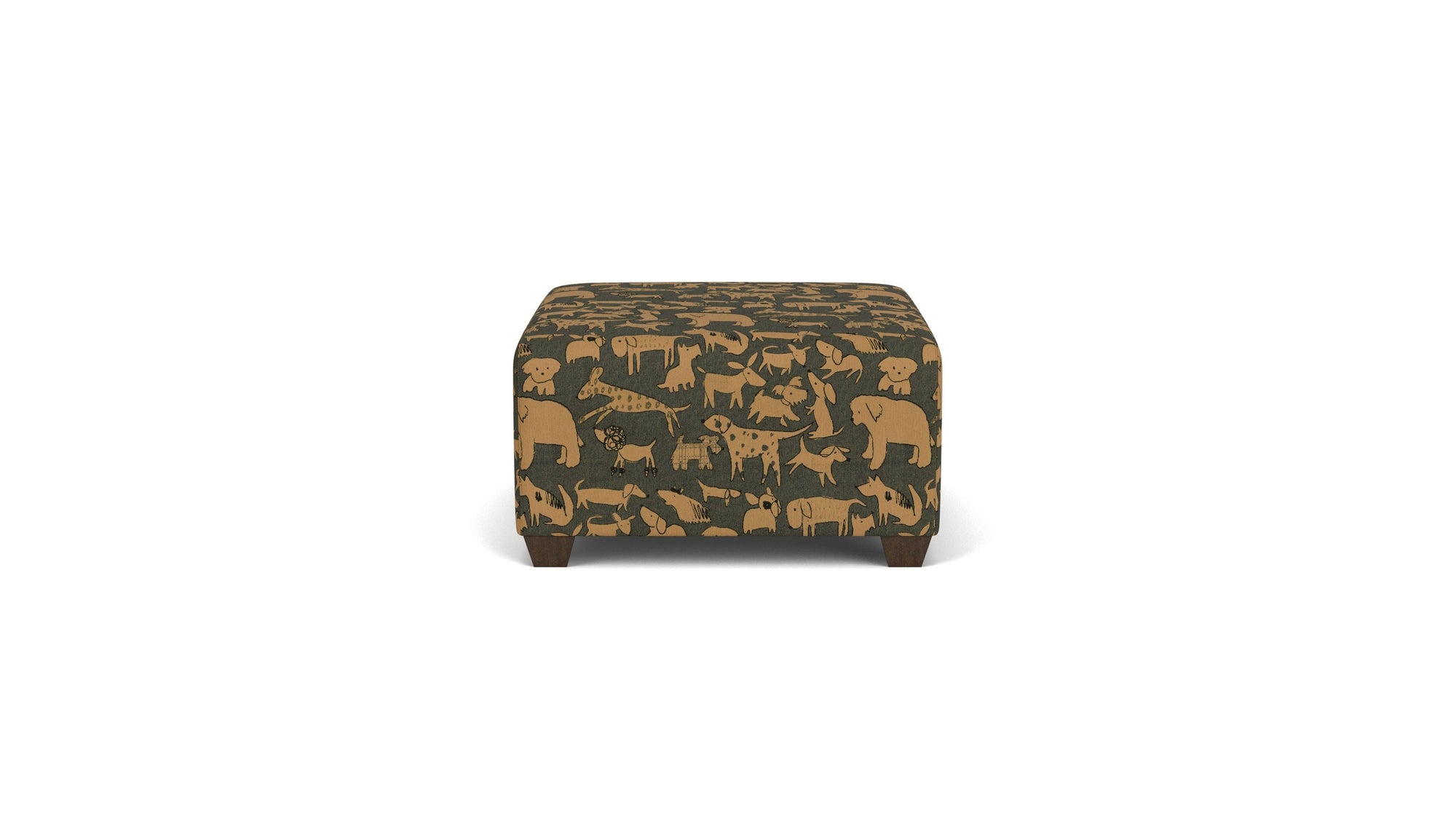 Freedom - Fabric Square Cocktail Ottoman