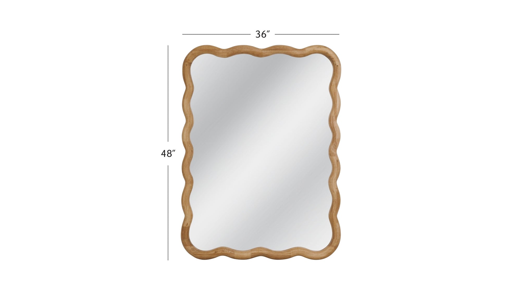Rider - Wall Mirror - Natural