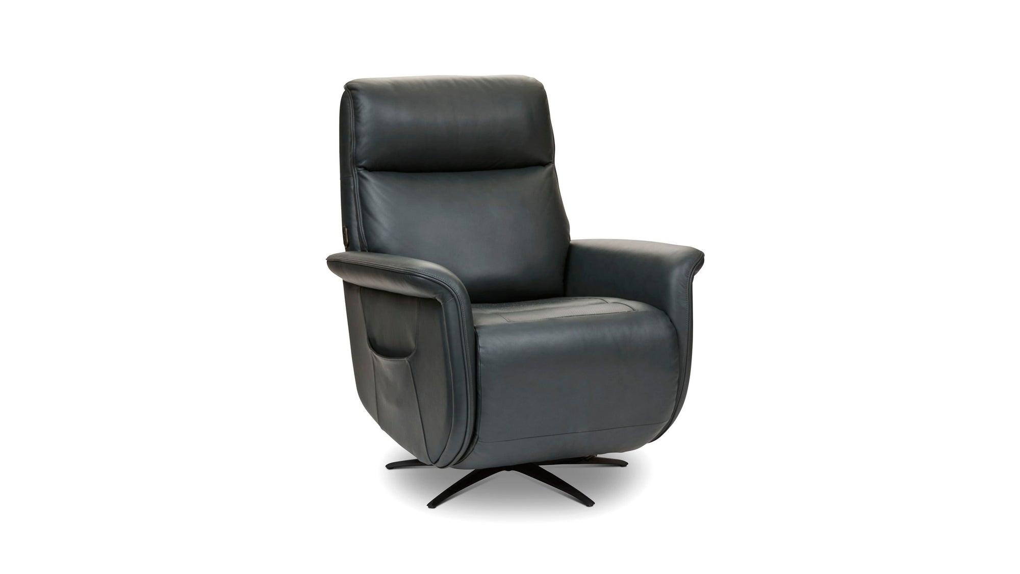 Haven - Power Swivel Recliner With Power Headrest, Lumbar, Heat, Massage & Ventilation