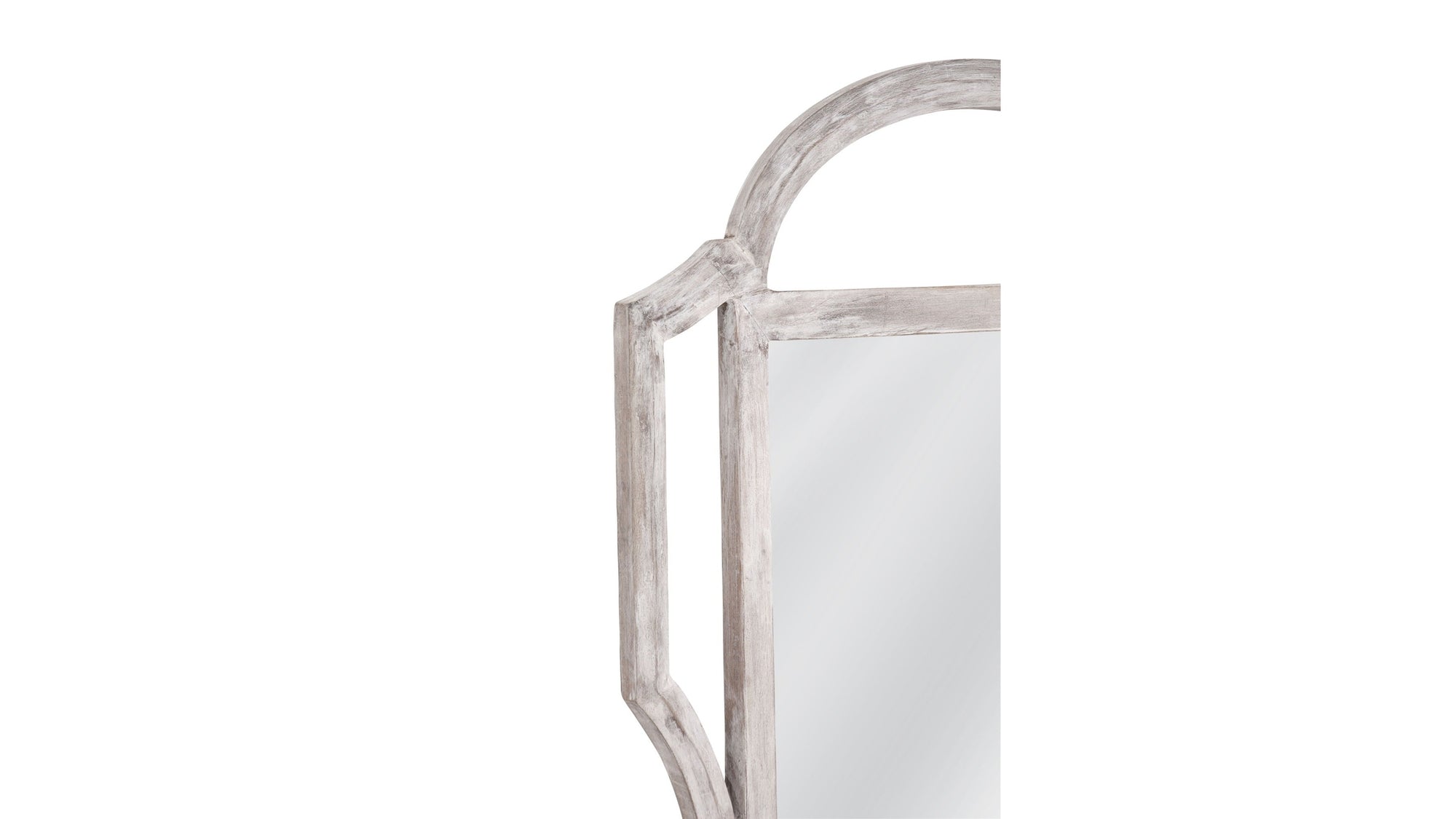 Carthage - Wall Mirror - White