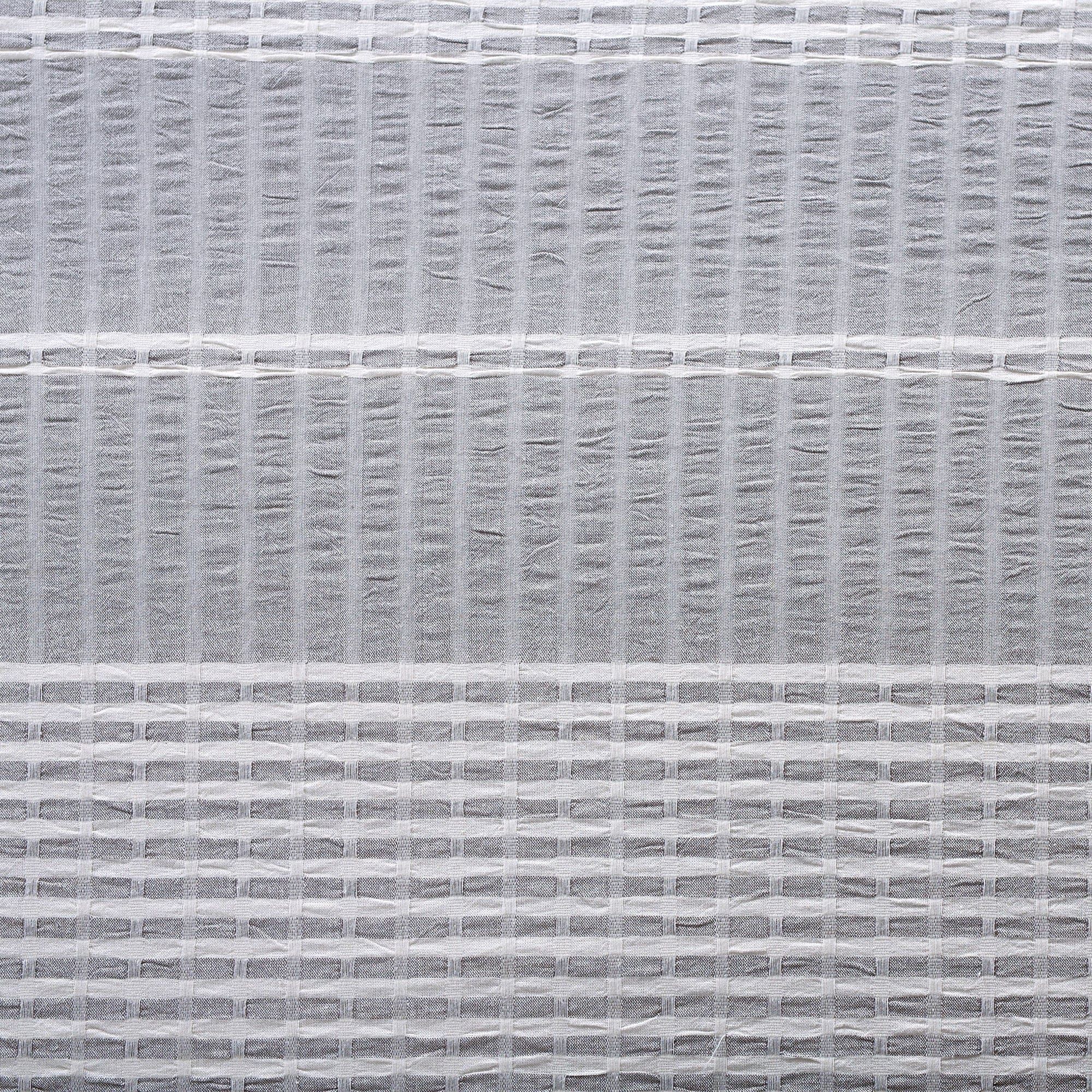 Lane - King Stripe Comforter Set (Set of 3) - Gray