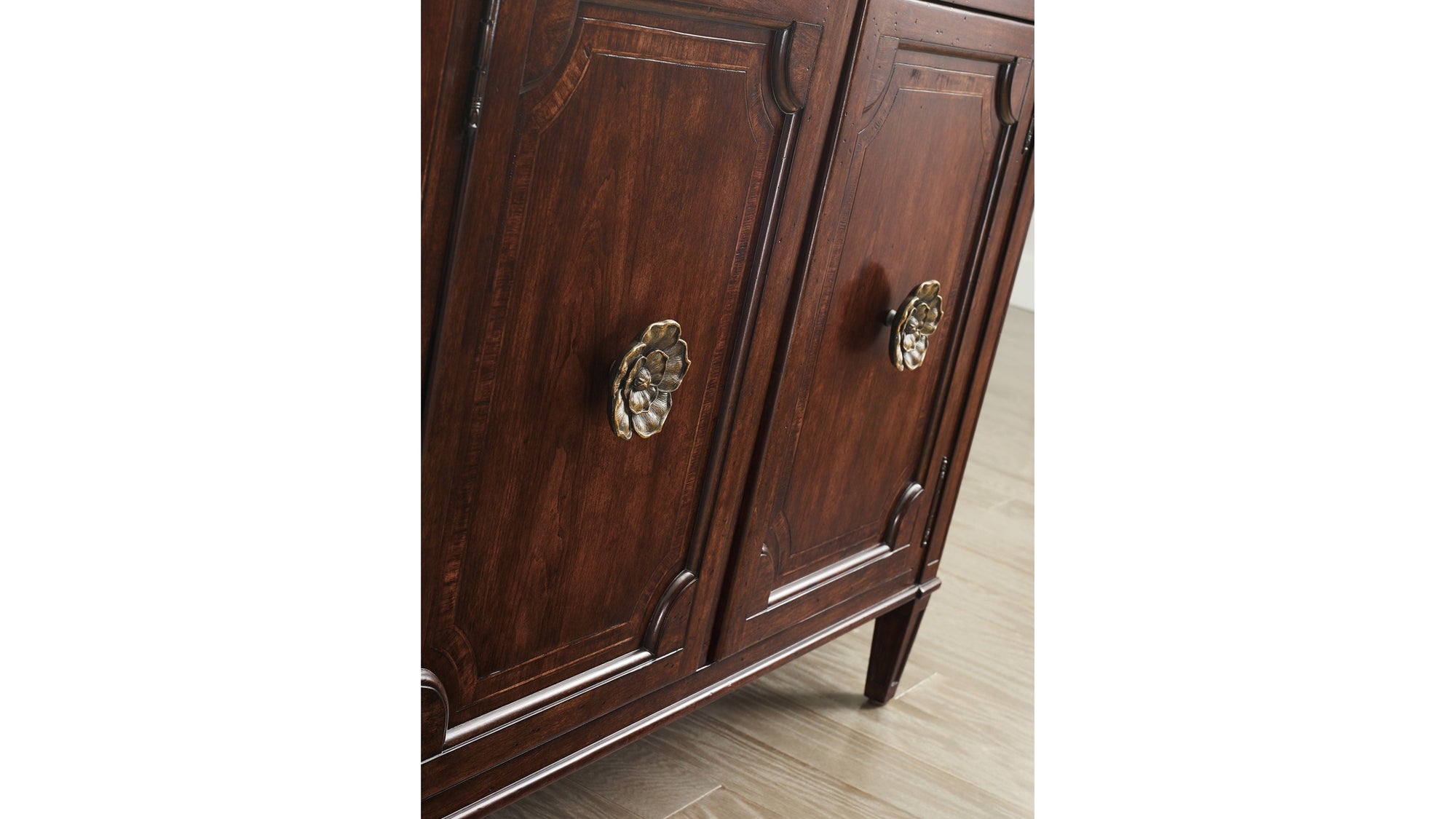 Charleston - Four-Door Buffet - Dark Brown