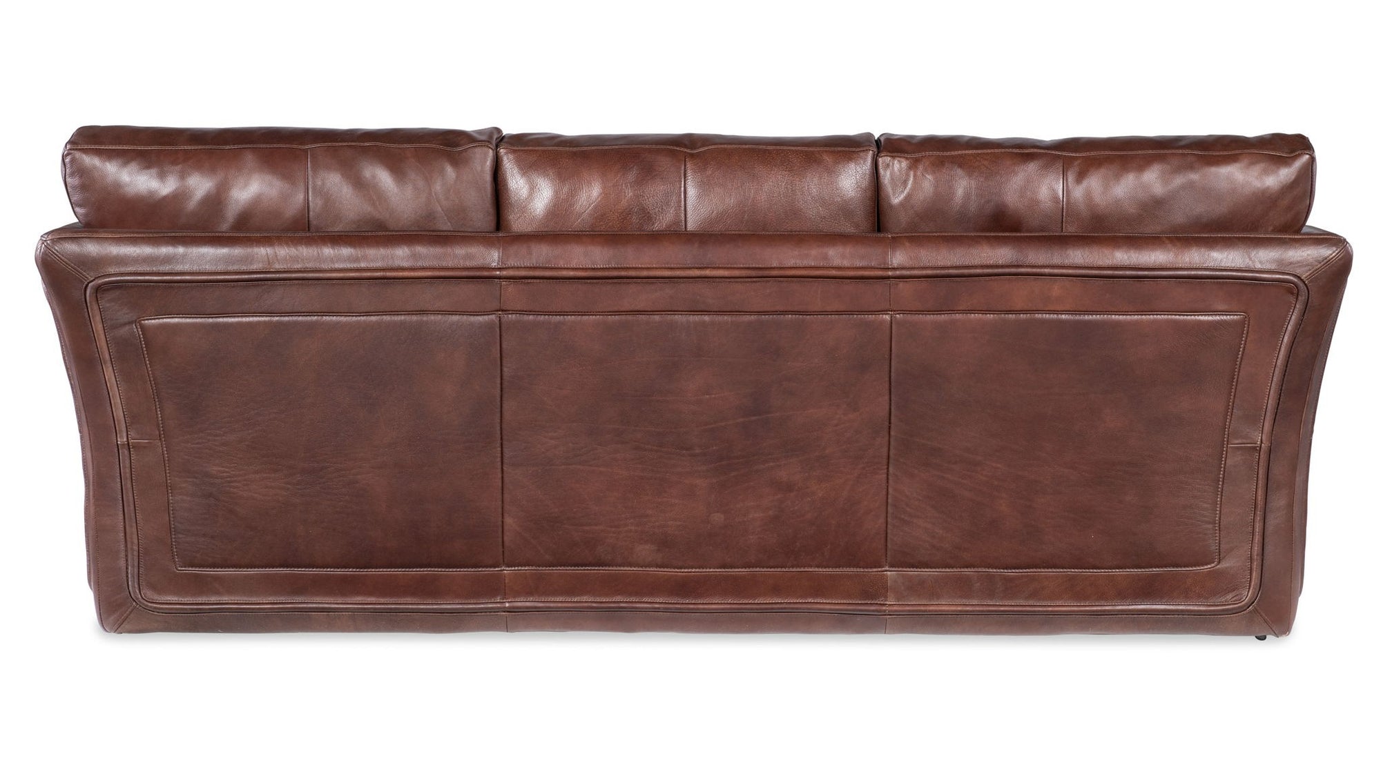 SS - Woodstock 3-Seat Sofa - Brown