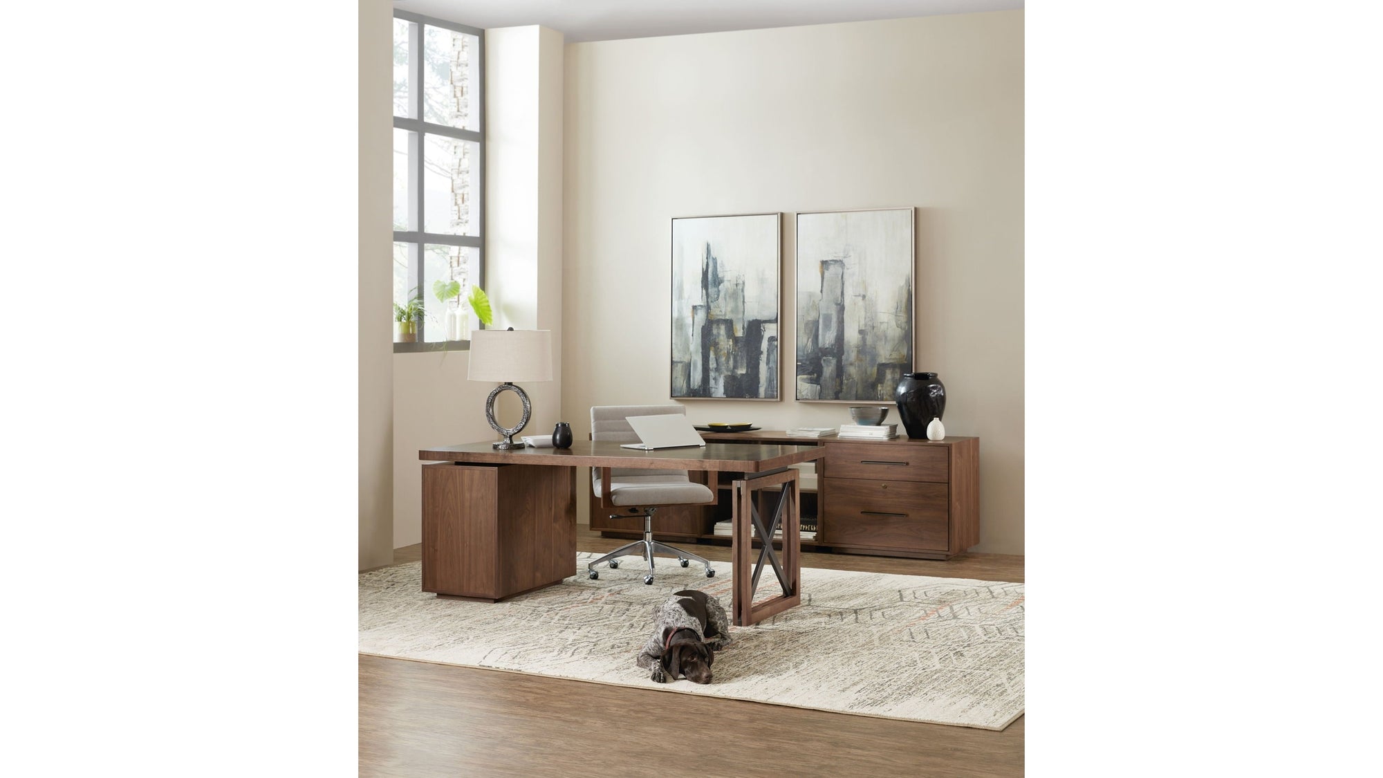 Elon - Lateral File - Dark Brown