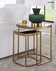 Vista - Nesting Tables Set of 2 - Gold