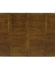 Archivist - Trestle Table With 2-18" Leaves - Dark Brown
