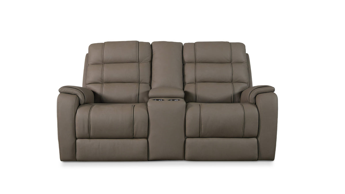 Wendell Leather Power Reclining Loveseat