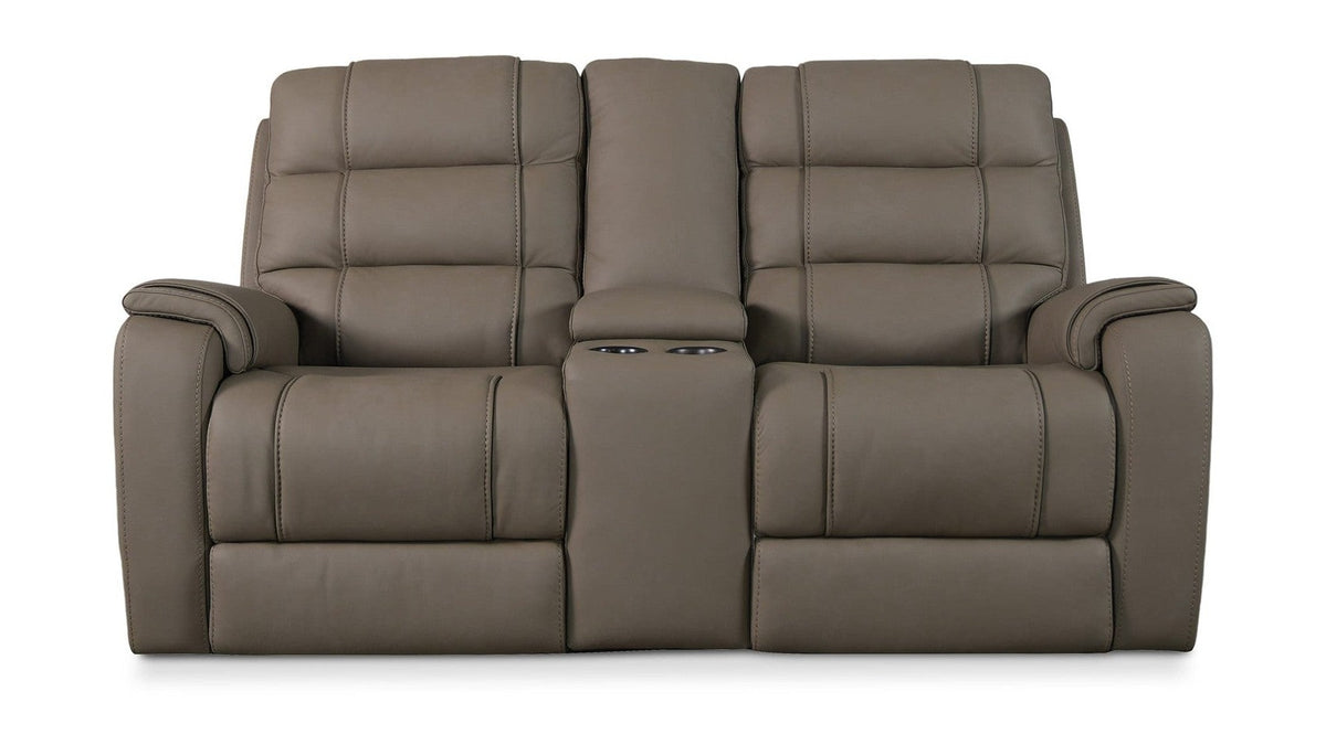 Wendell Leather Power Reclining Loveseat