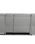 Fletcher Leather Power Reclining Sectional
