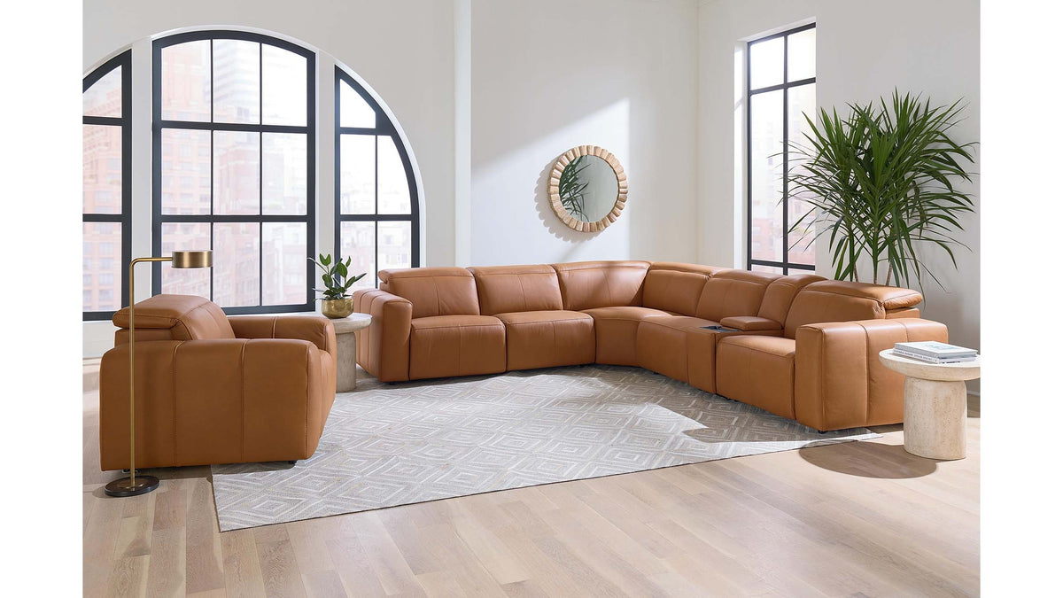 Airy Leather Zero Gravity Power Wall Recliner