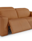 Airy Leather Power Reclining Loveseat