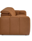 Airy Leather Power Reclining Sofa