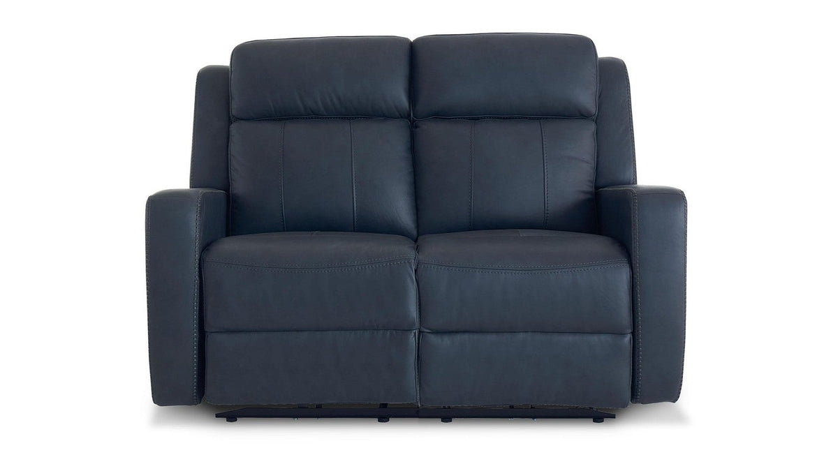 Norwood Leather Power Reclining Loveseat