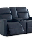 Norwood Leather Power Reclining Loveseat