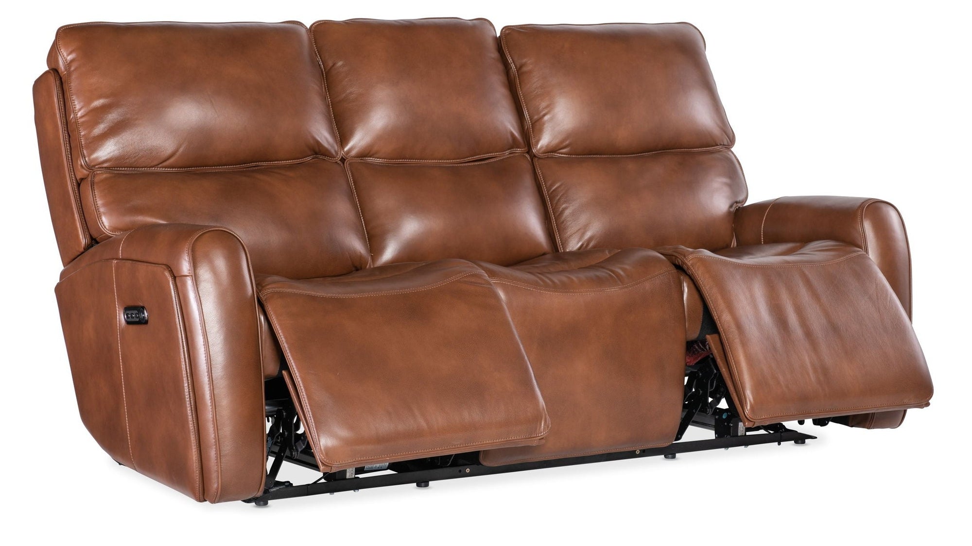 MS - Crosby Zero Gravity Power Sofa With Power Headrest - Brown