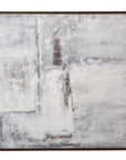 Triad Framed Canvas - Gray