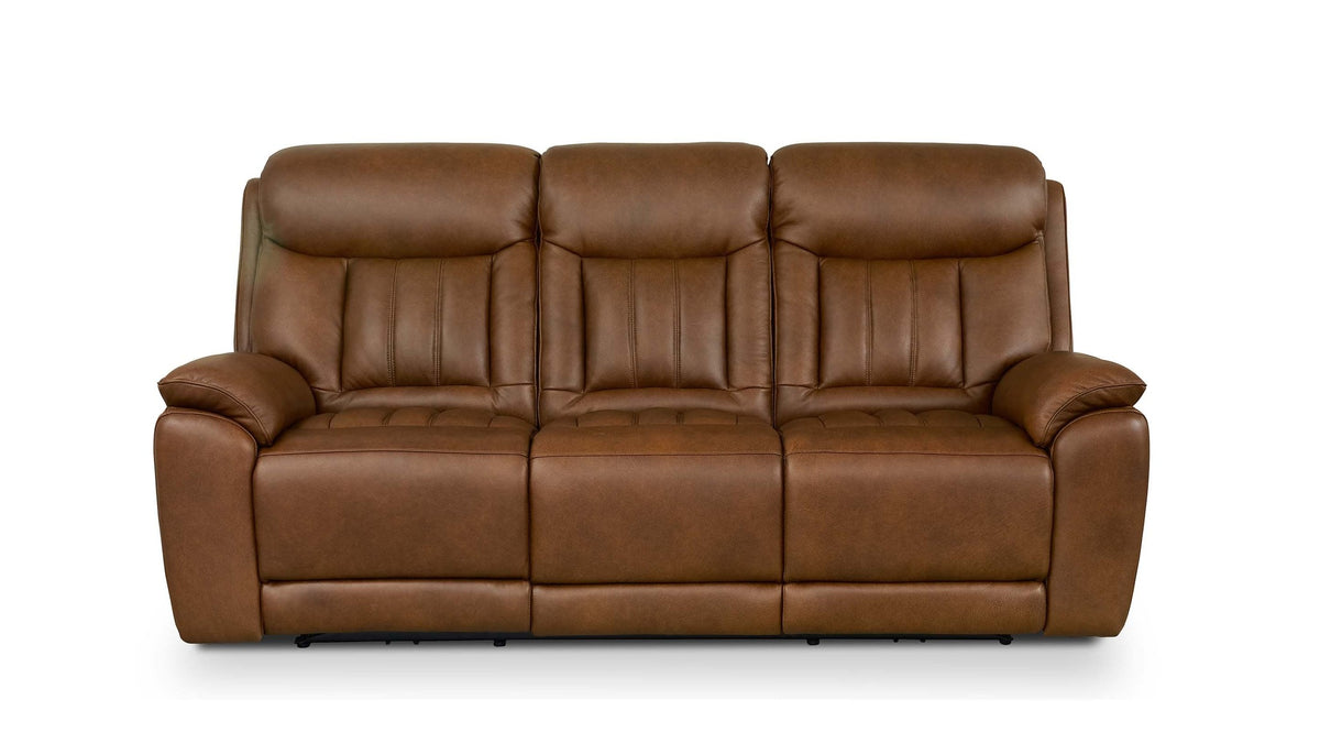 Benson Leather Power Reclining Sofa