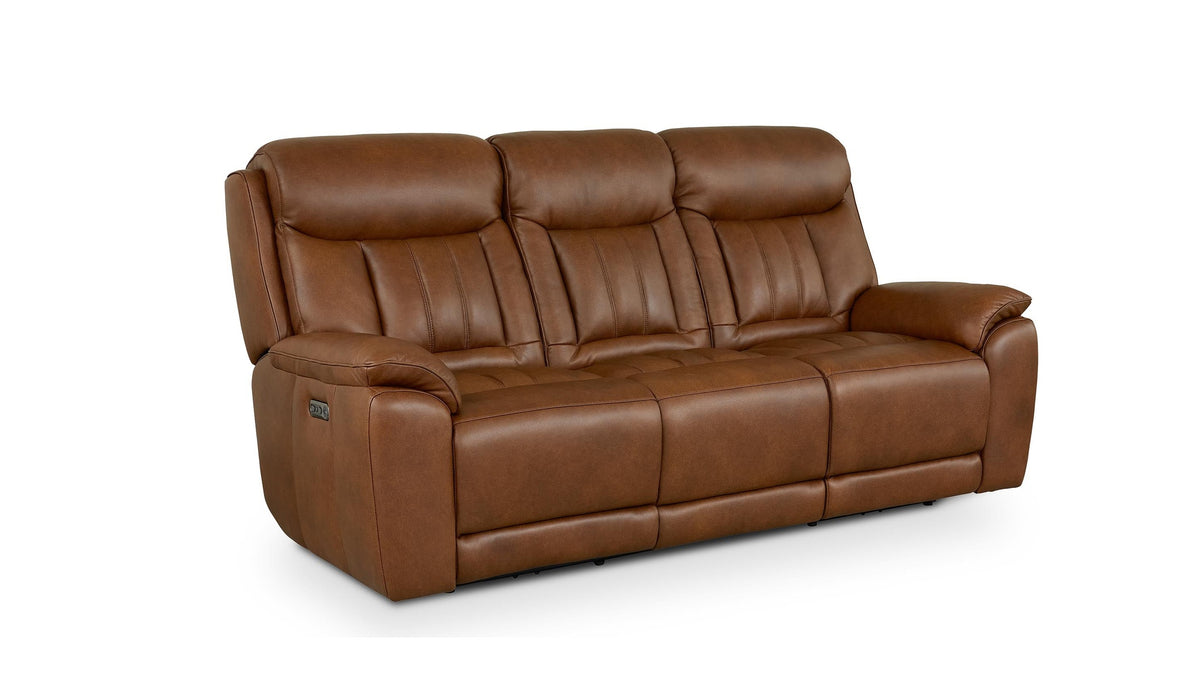 Benson Leather Power Reclining Sofa