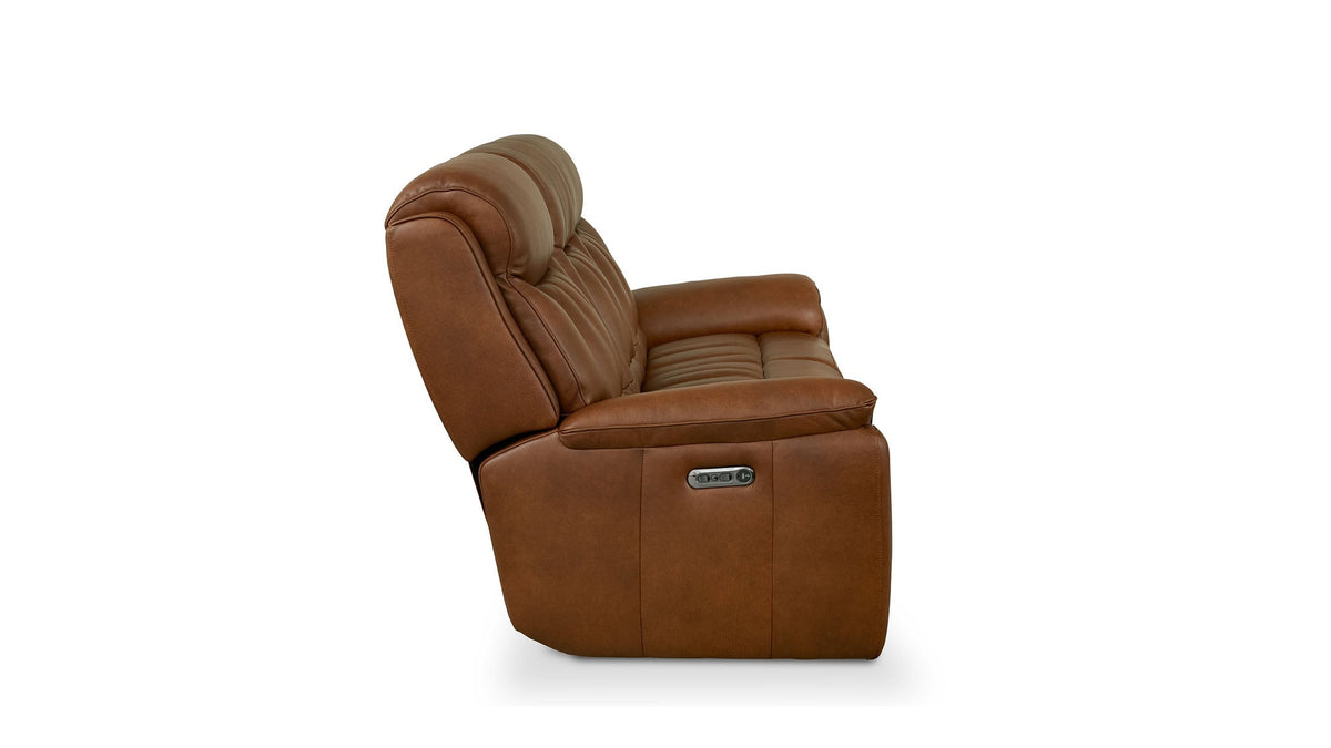 Benson Leather Power Reclining Sofa