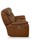 Benson Leather Power Reclining Sofa