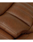 Benson Leather Power Reclining Loveseat
