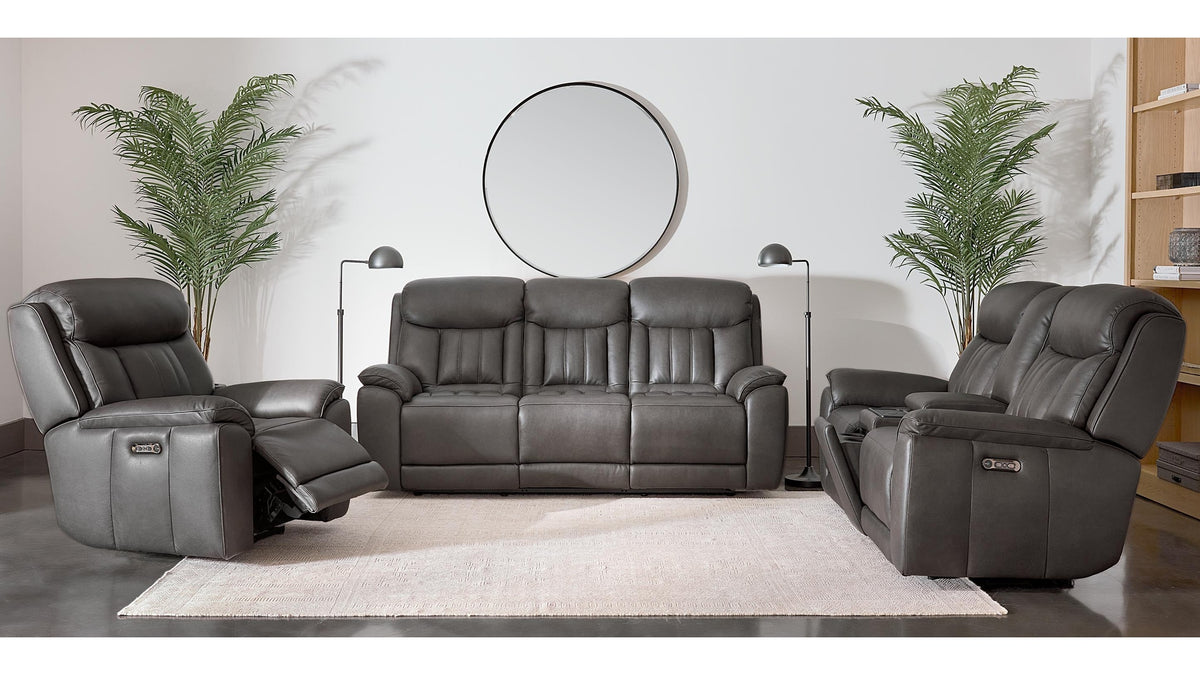 Benson Leather Zero Gravity Power Recliner