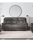 Benson Leather Power Reclining Loveseat