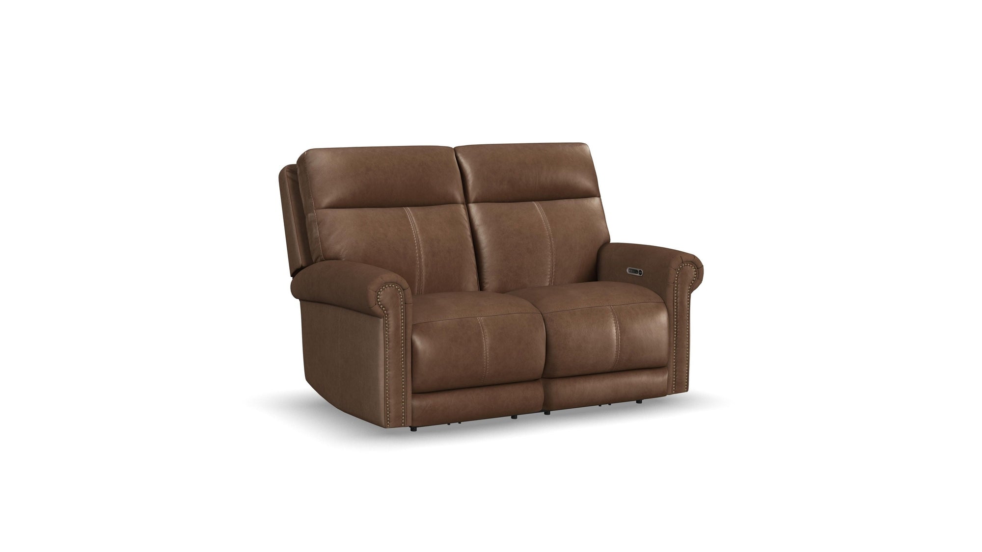 Alexander - Power Reclining Loveseat With Power Headrest & Lumbar