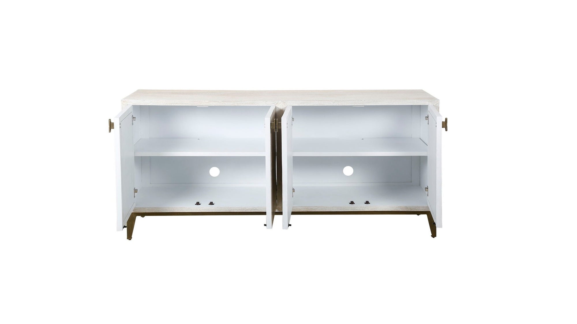 Astrid - Server - White Wash / Bone