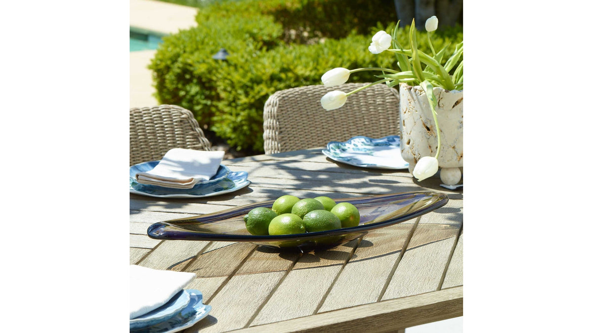 Soluna - Indoor-Outdoor Glass Bowl - Brown