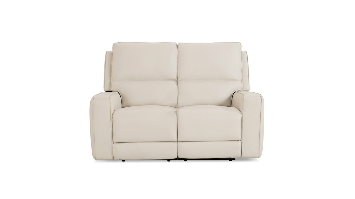 Raymond Leather Power Reclining Loveseat