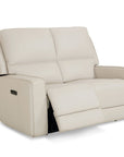 Raymond Leather Power Reclining Loveseat