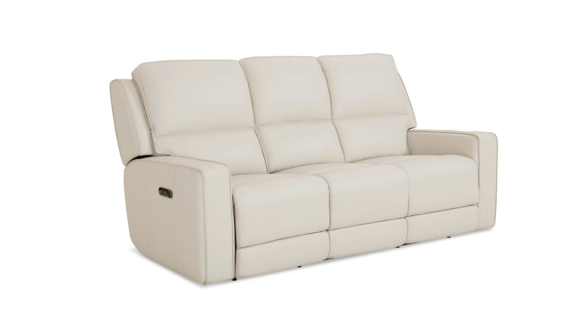 Raymond Leather Power Reclining Sofa