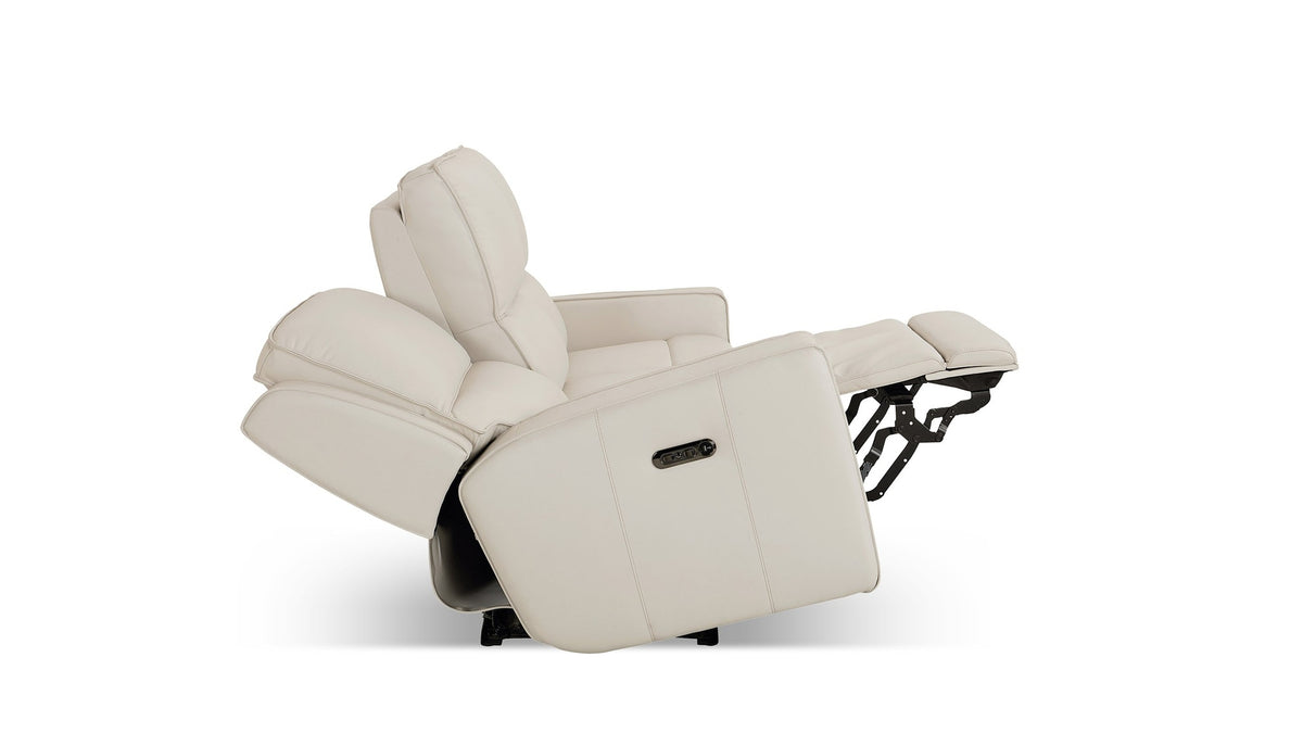 Raymond Leather Power Reclining Sofa