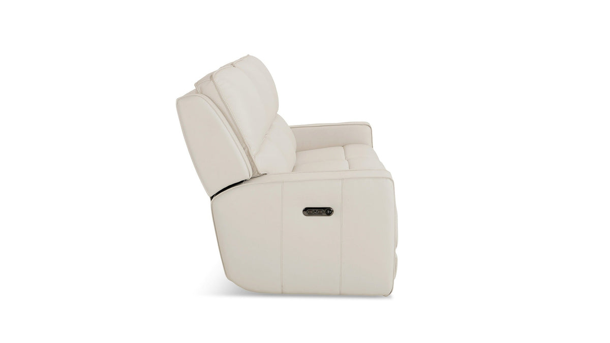 Raymond Leather Power Reclining Sofa