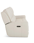 Raymond Leather Power Reclining Sofa
